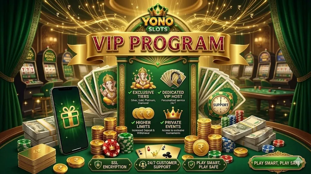 Vip program Yono slots