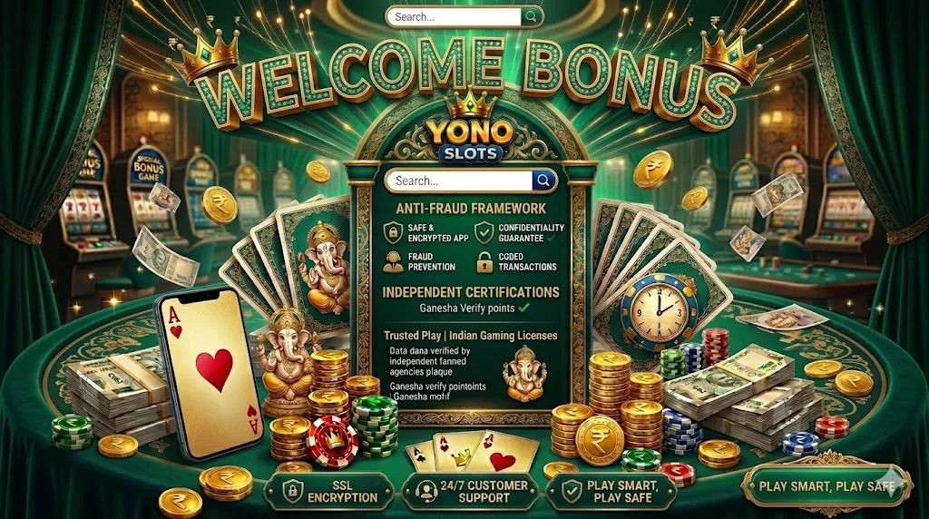 Welcome bonus Yono slots